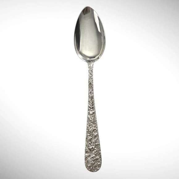 Other - Kirk Repoussé Sterling Medium Serving Spoon 8⅜" S Kirk & Son